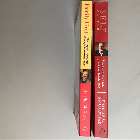 BOOKS - Set of TWO Paperback DR. Phil Self Help Books - Picture 2 of 3